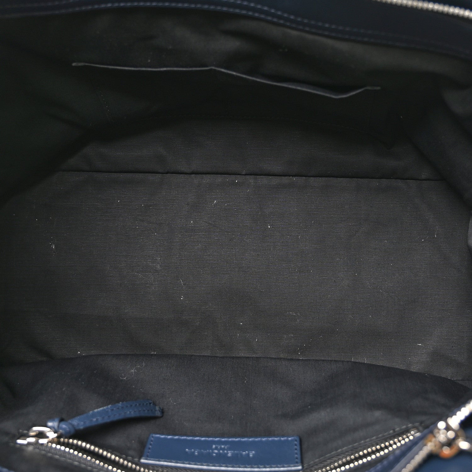 Balenciaga Calfskin Karung Padlock Nude Work S Top Handle Black Encre Orange Tang 6 of 11