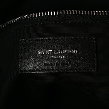 Saint Laurent Lambskin Quilted Medium Loulou Puffer Monogram Chain Satchel Crema Soft 7 of 10