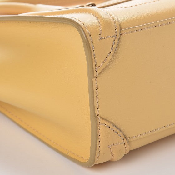 Supple Calfskin Nano Luggage Butter