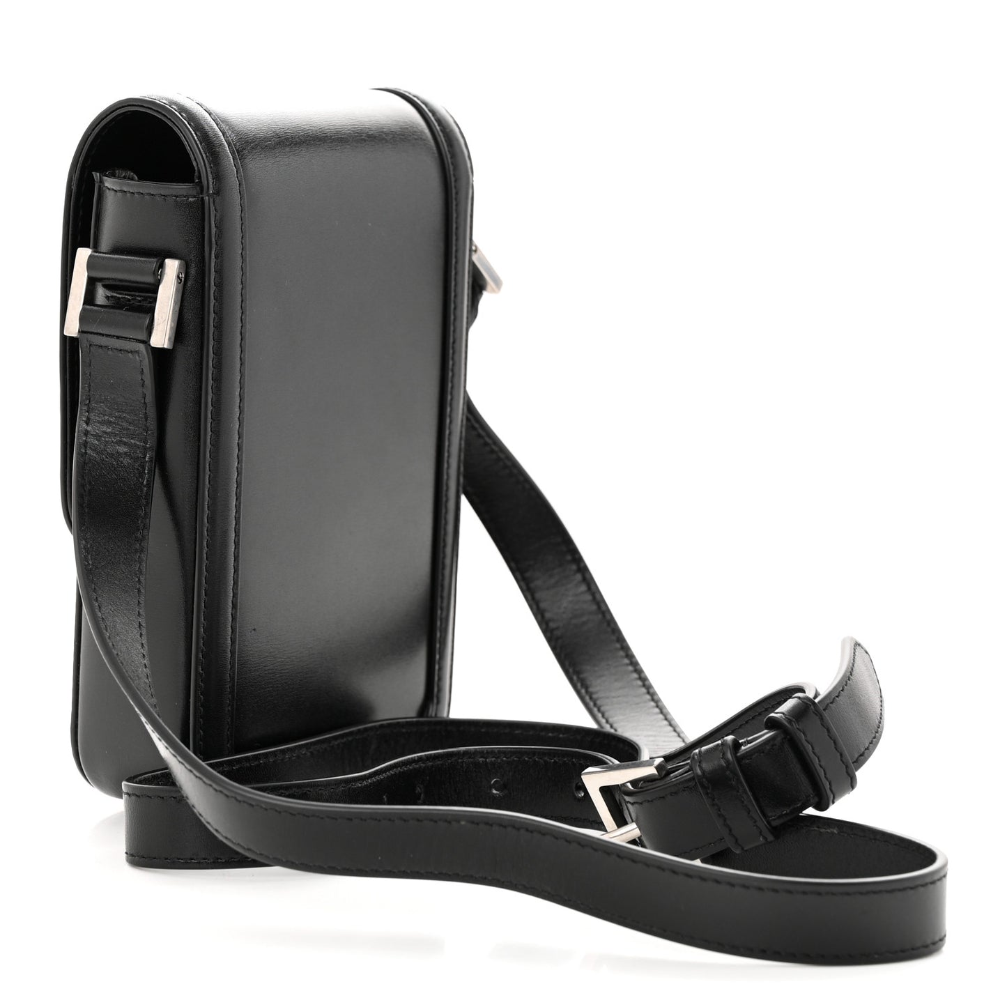 Smooth Calfskin Mini Solferino Satchel Black
