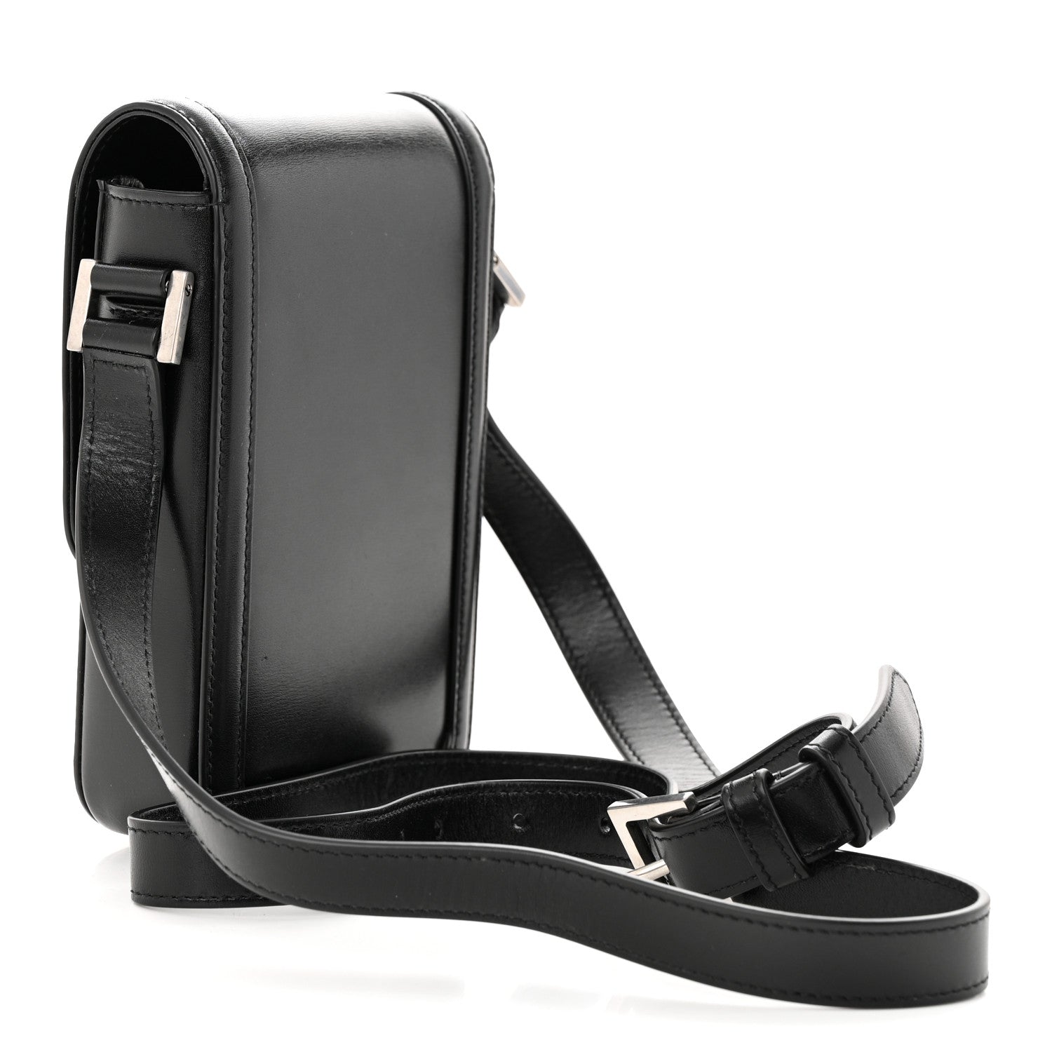 Saint Laurent Smooth Calfskin Mini Solferino Satchel Black 3 of 9