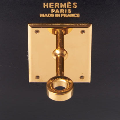 Hermes Box Kelly Retourne 32 Black 22 of 33