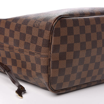 Louis Vuitton Damier Ebene Neo Neverfull MM Rose Ballerine 7 of 12