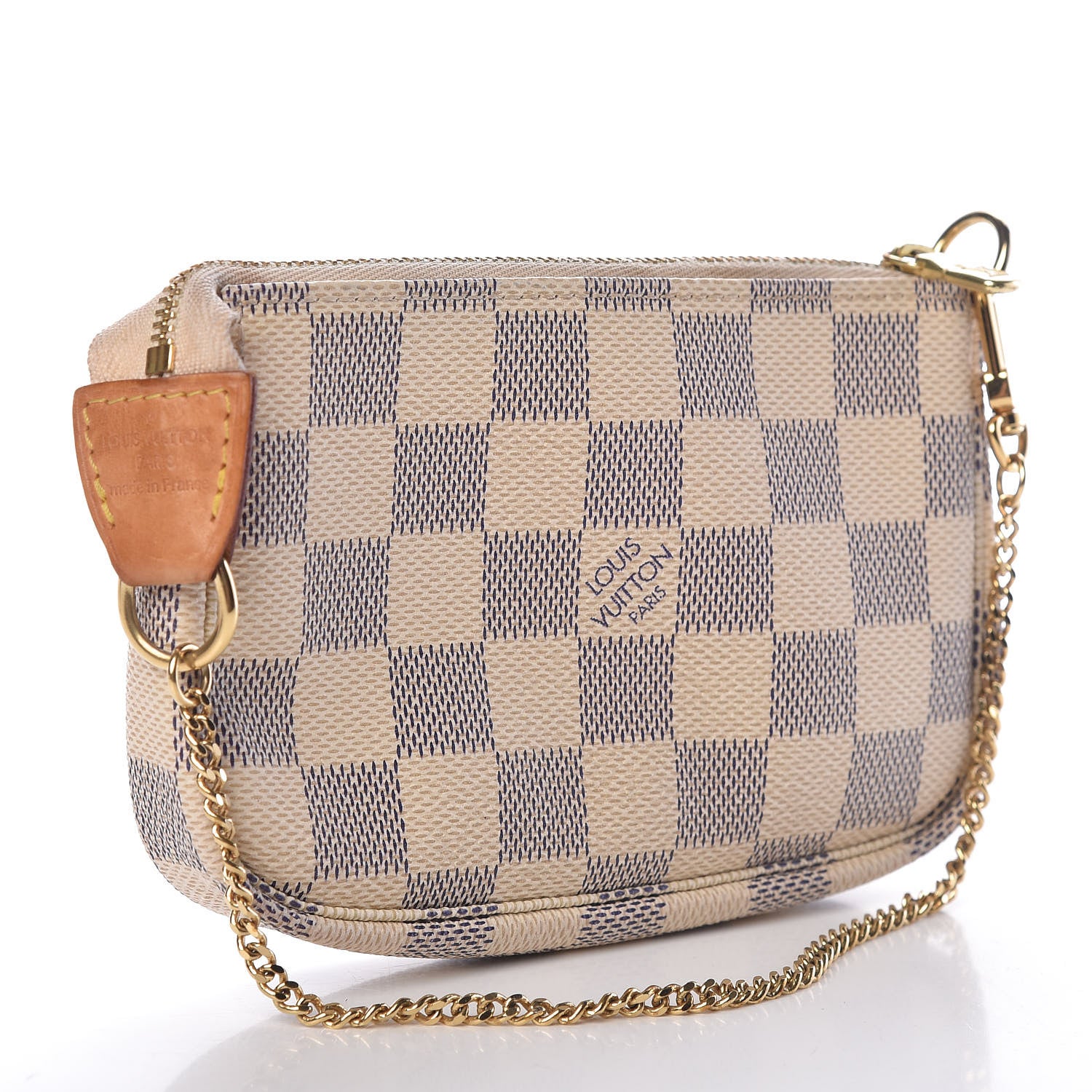 Louis Vuitton Damier Azur Mini Pochette Accessories 3 of 7