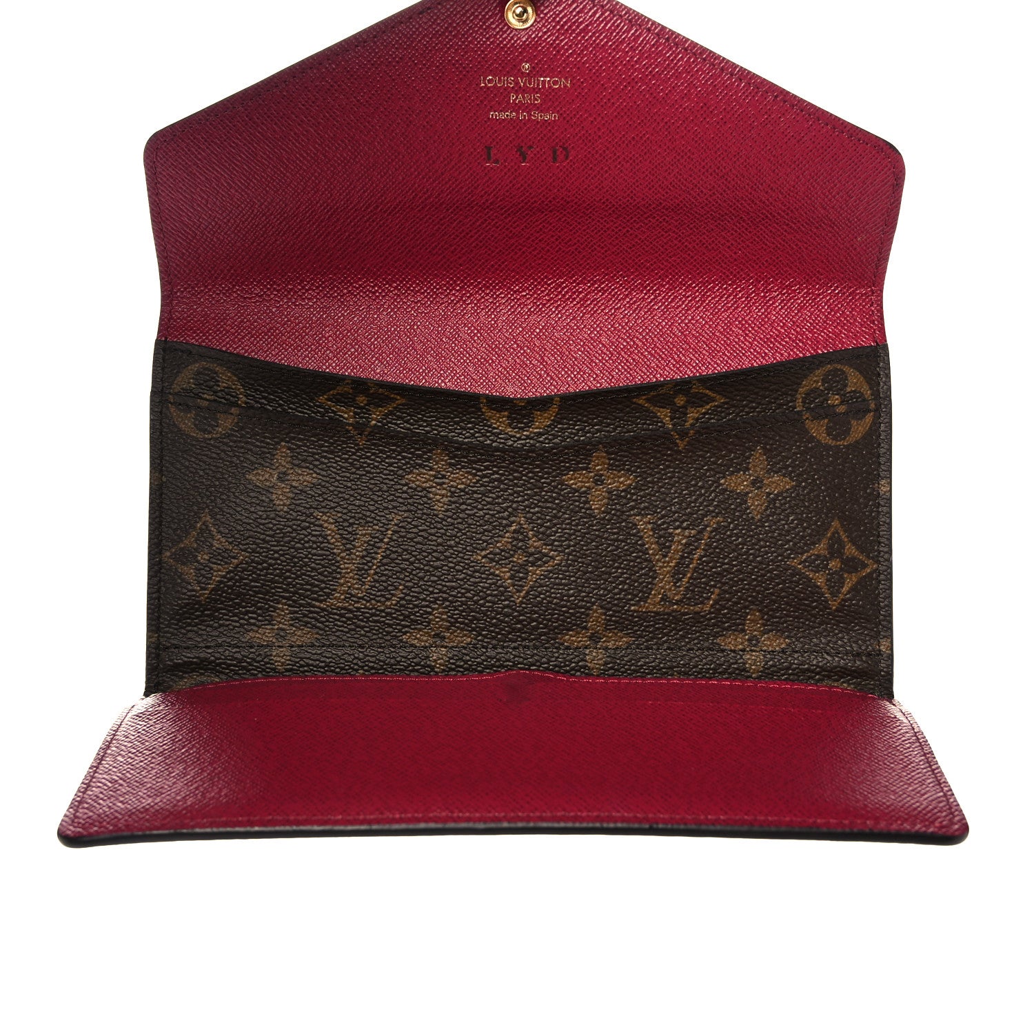 Louis Vuitton Monogram Josephine Wallet Fuchsia 6 of 11