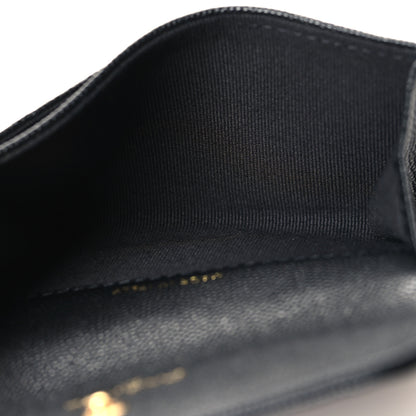 Chanel Caviar Quilted Boy Flap Card Holder Black 5 of 8