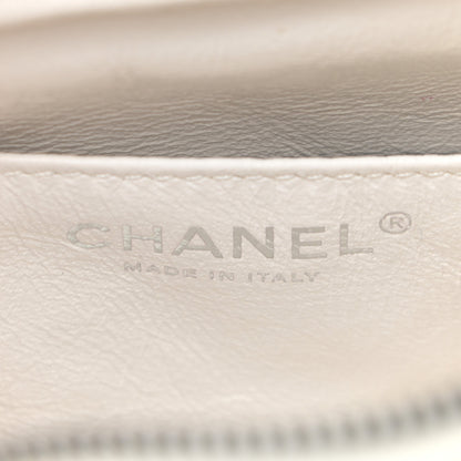 Chanel Aged Calfskin Quilted Mini Reissue Camera Case White 6 of 13