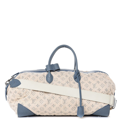 Louis Vuitton Denim Speedy Round GM Blue 1 of 14