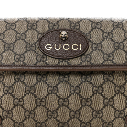 Gucci GG Supreme Monogram Neo Vintage Web Belt Bag Brown 8 of 13