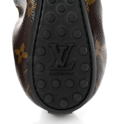 Louis Vuitton Reverse Patent Monogram Flirty Ballerina Flats 41 Black 6 of 8
