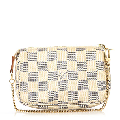 Louis Vuitton Damier Azur Mini Pochette Accessories 1 of 7