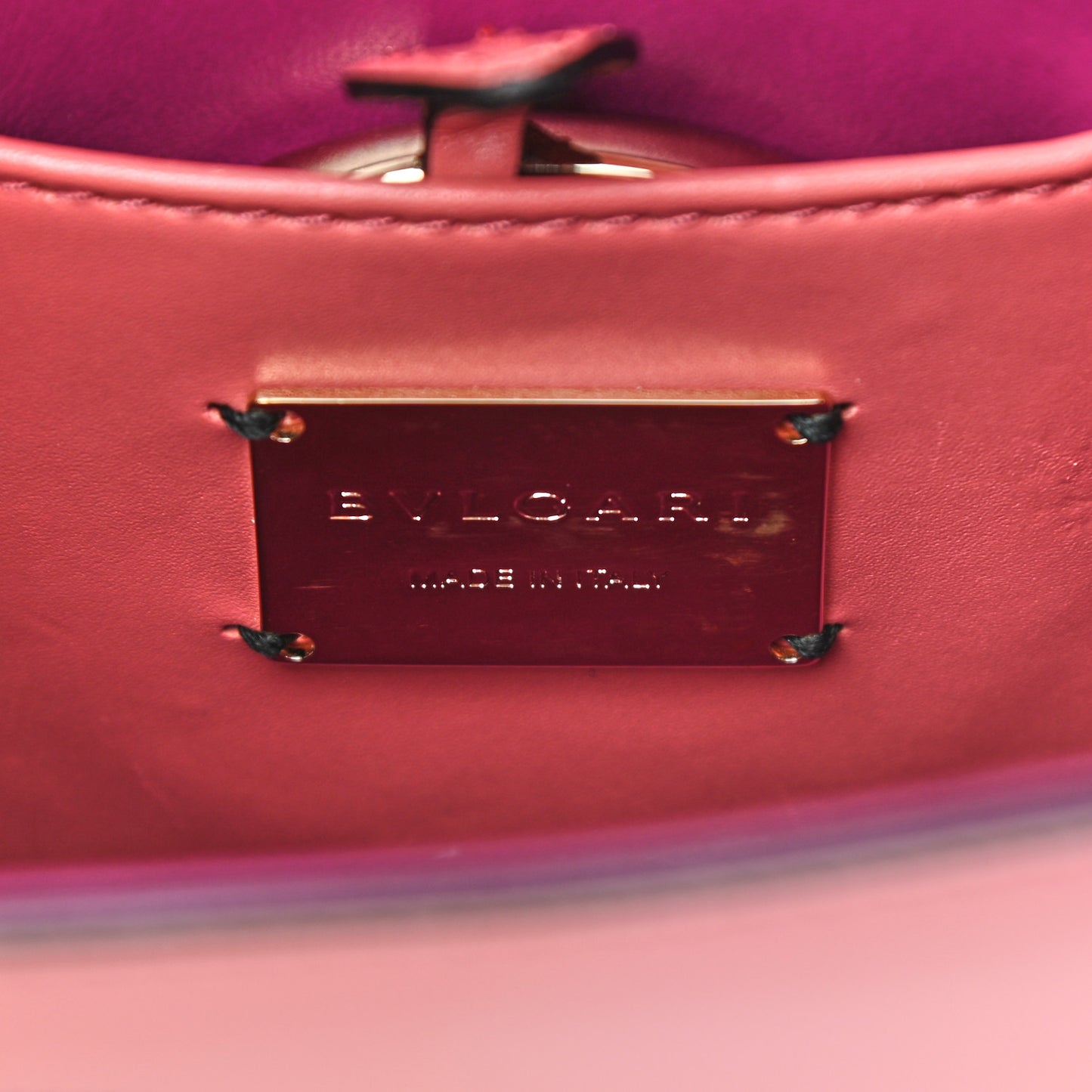 Nappa Embellished Serpenti Forever Crossbody Pink