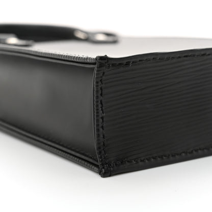 Louis Vuitton Epi Petit Sac Plat Black 7 of 9