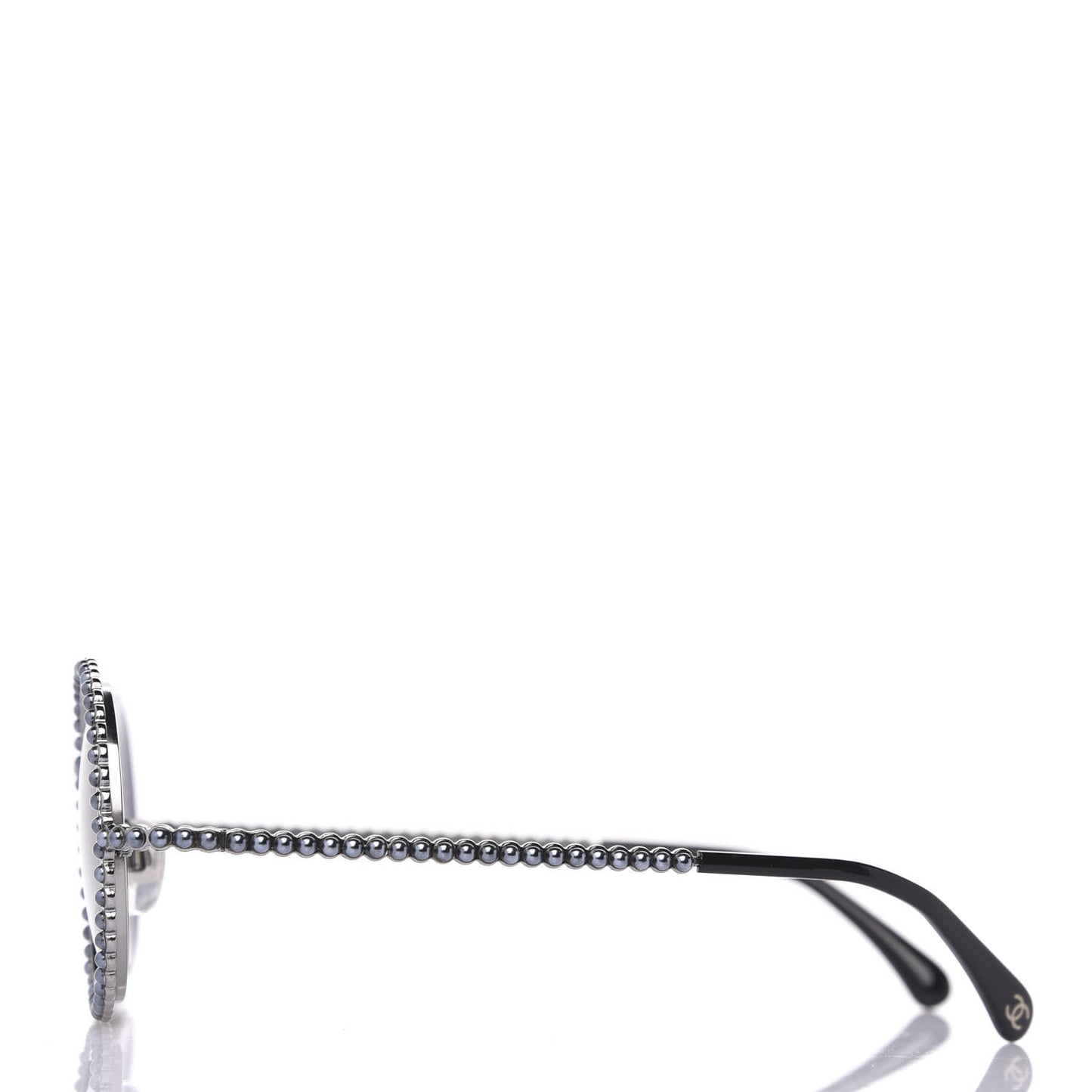 Pearl Round Sunglasses 71138 Grey