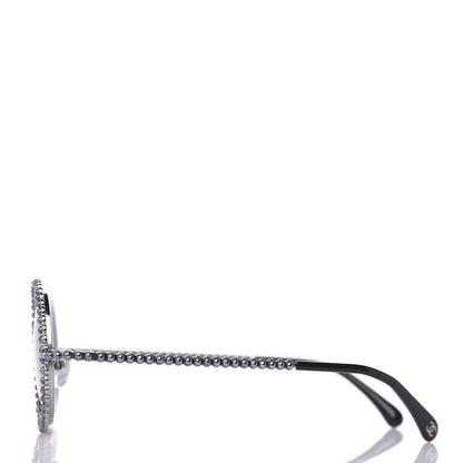 Chanel Pearl Round Sunglasses 71138 Grey 2 of 7