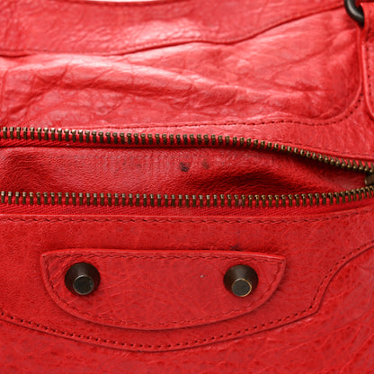 Balenciaga Agneau Classic Hardware City Coquelicot 10 of 13