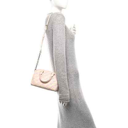 Louis Vuitton Empreinte Monogram Summer Stardust Speedy 20 Pink 2 of 9