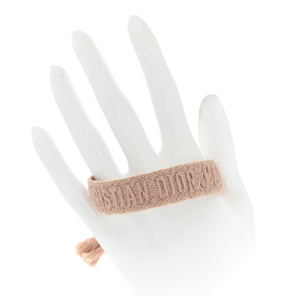 Christian Dior Woven Cotton J'Adior Friendship Bracelet Set Pink 2 of 9