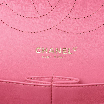 Chanel Caviar Quilted Jumbo Double Flap Pink 6 of 12
