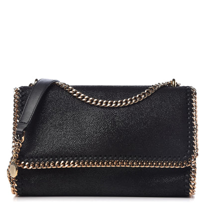 Stella McCartney Shaggy Deer Falabella Crossbody Bag Black 1 of 10