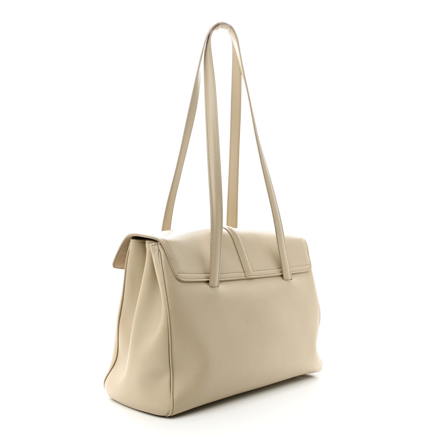 Celine Calfskin Medium Soft 16 Bag Light Grey 3 of 15