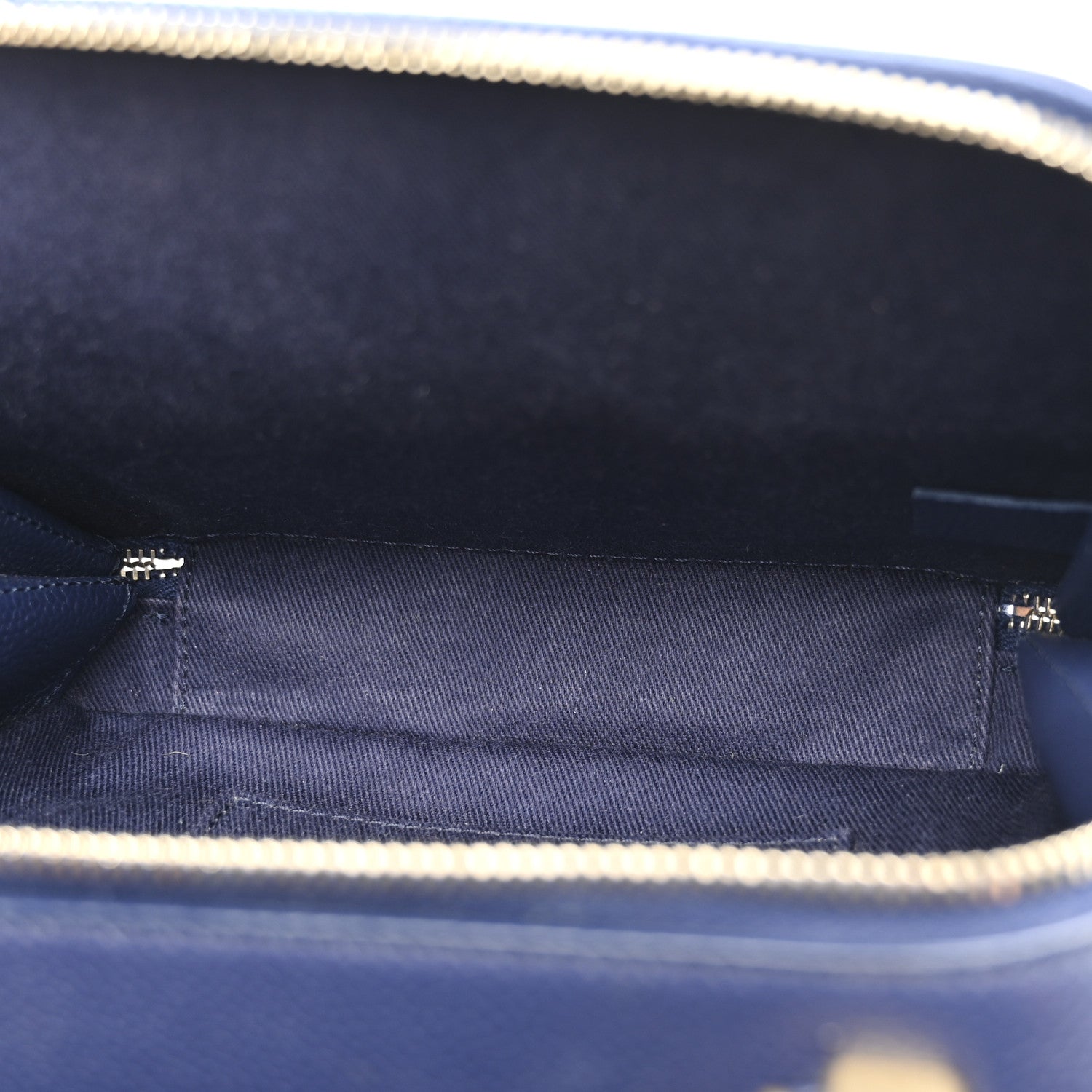 Chanel Caviar Quilted Small Camera Bag Blue 6 of 11