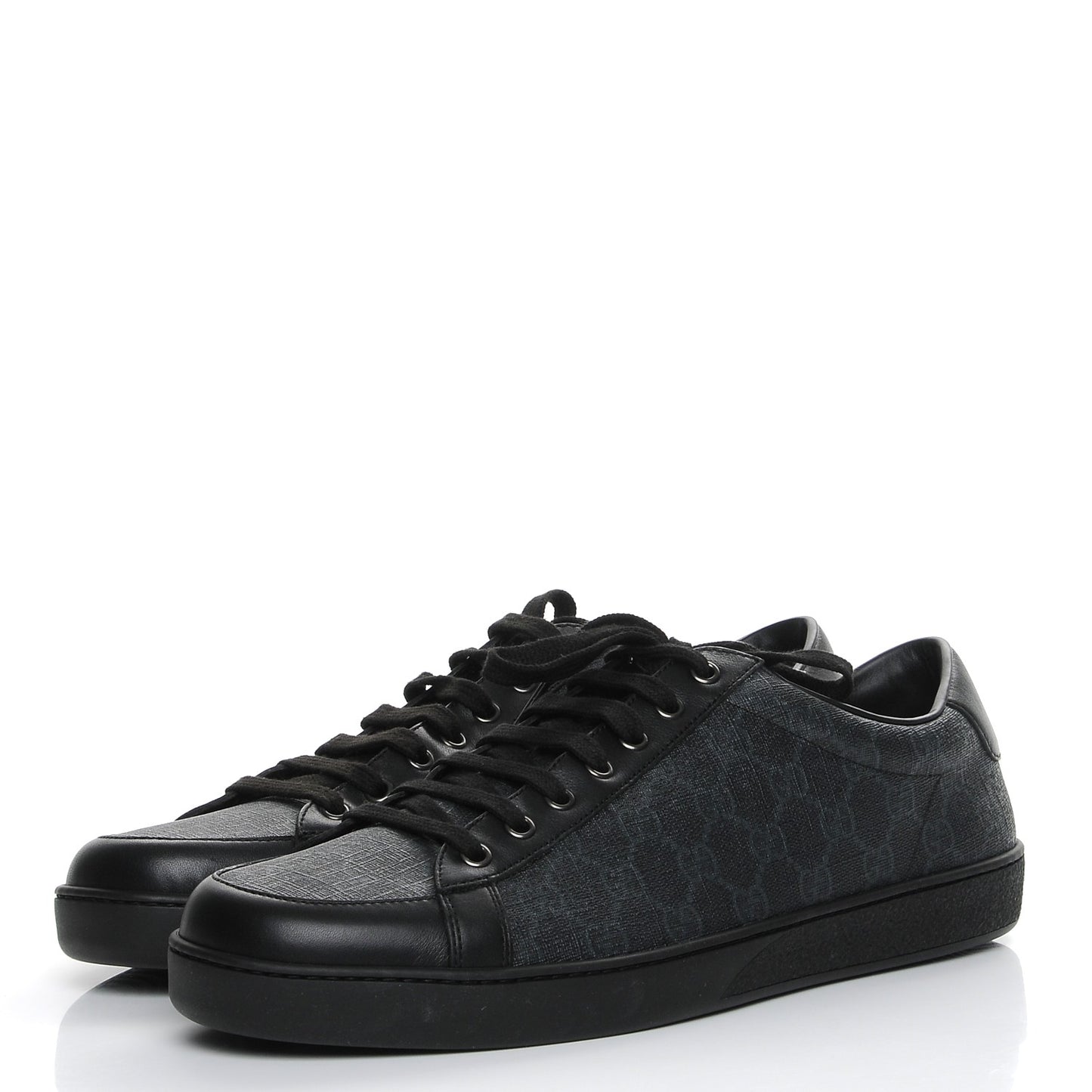 GG Supreme Monogram Sneakers 12 Black