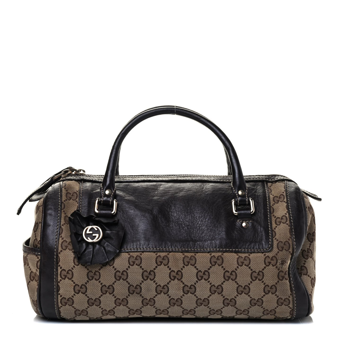 Monogram Trophy Satchel Ebony