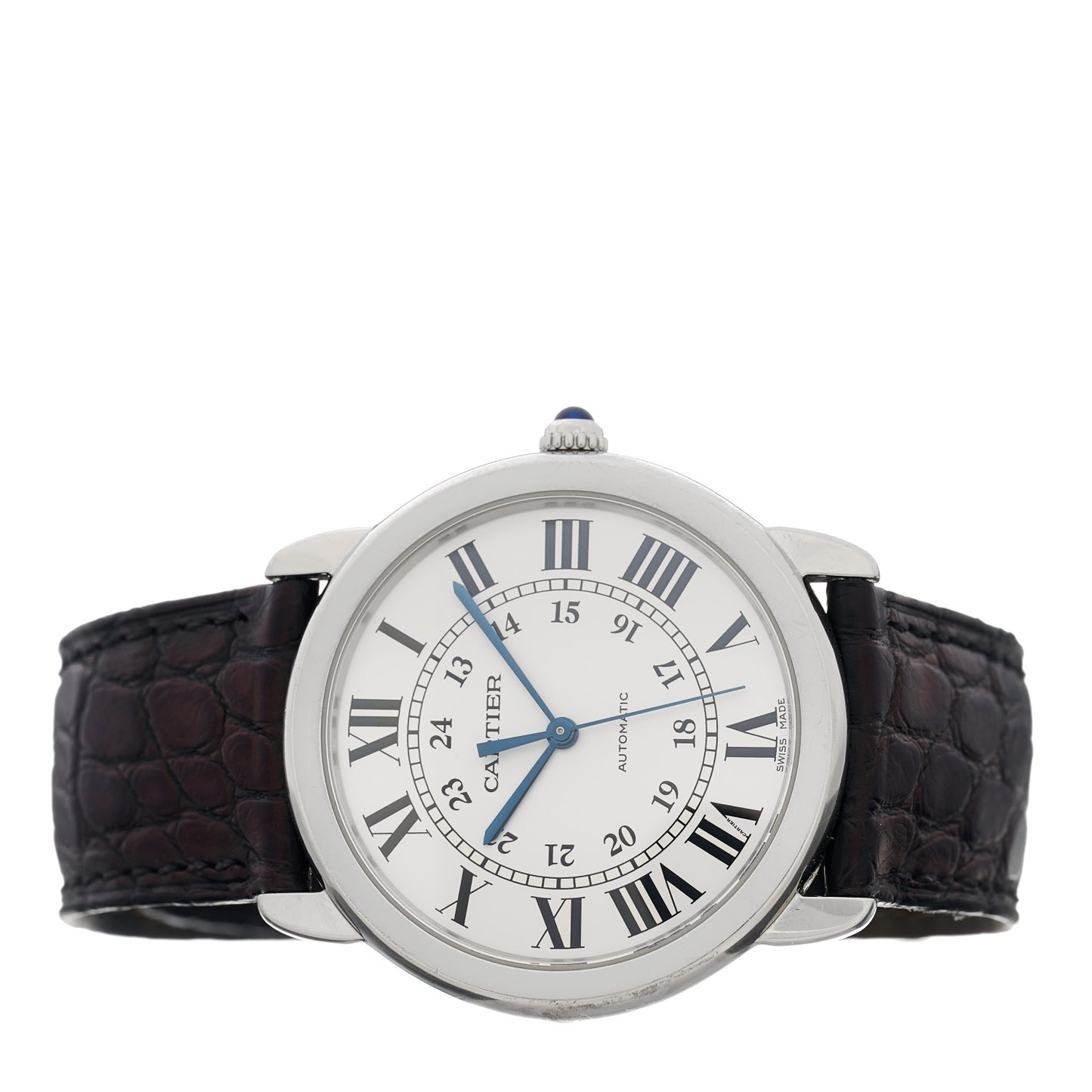 Stainless Steel Alligator 36mm Ronde Solo Automatic Watch
