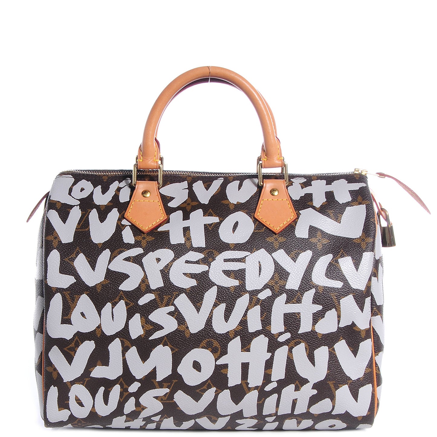 Monogram Graffiti Speedy 30 Silver