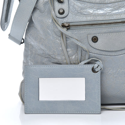 Balenciaga Agneau Classic Hardware Town Bleu Acier Ciel 11 of 14