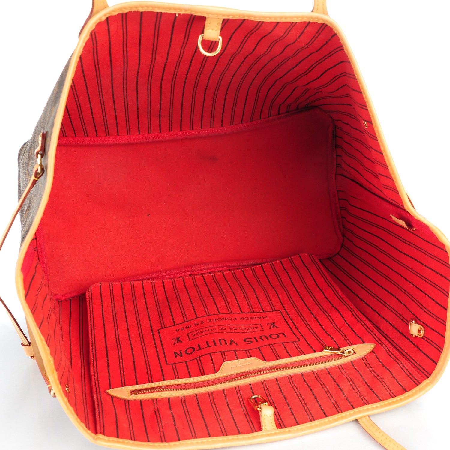 Louis Vuitton Monogram Neverfull GM Cherry 5 of 10