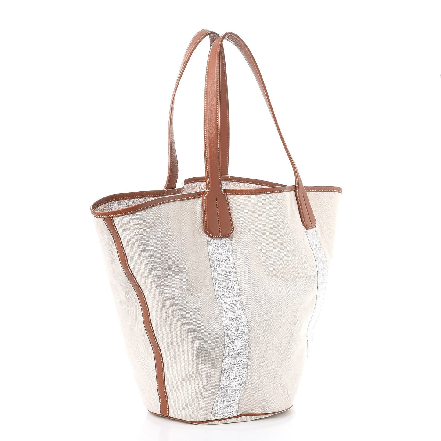 Goyardine Reversible Belharra White