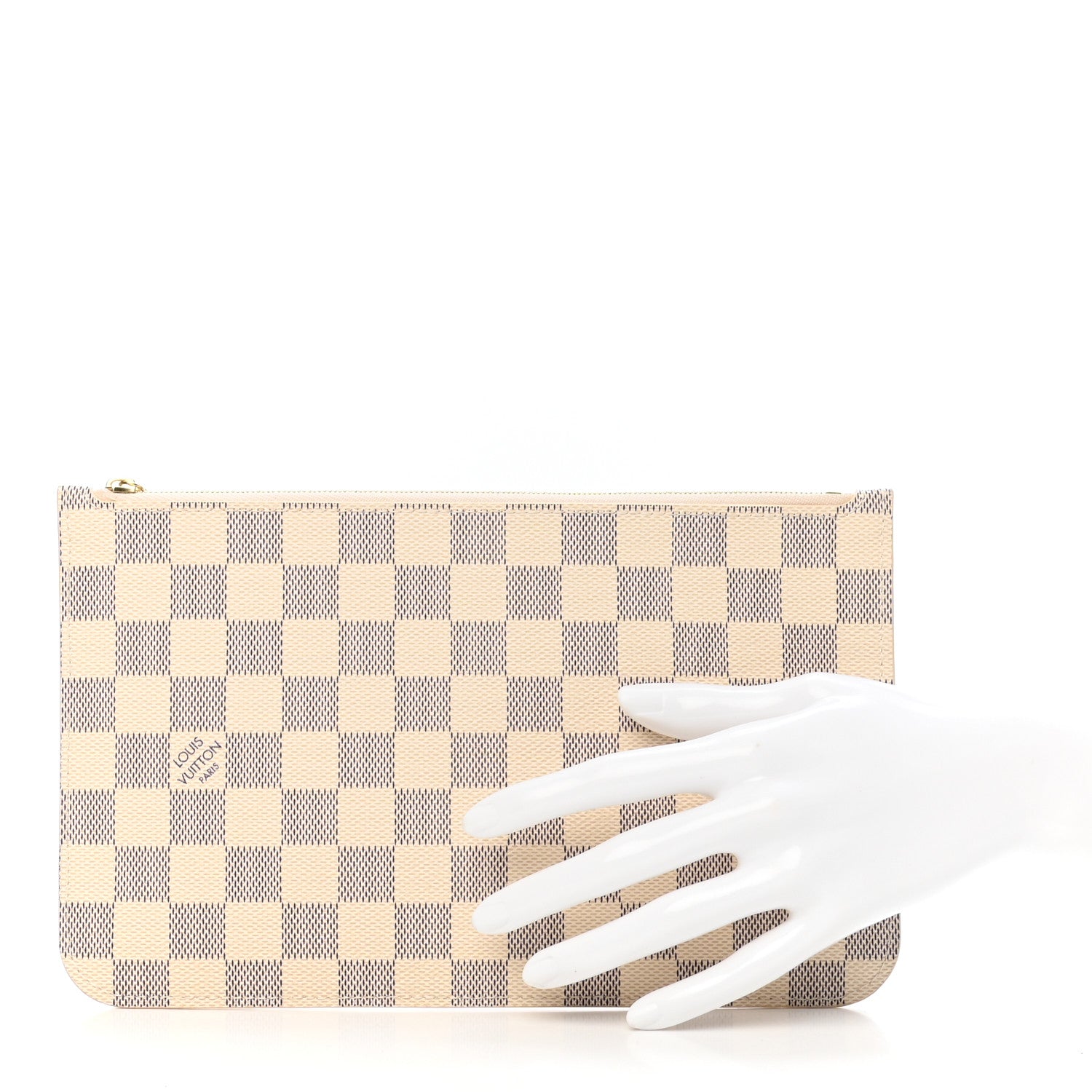 Louis Vuitton Damier Azur Neverfull MM GM Pochette 2 of 7