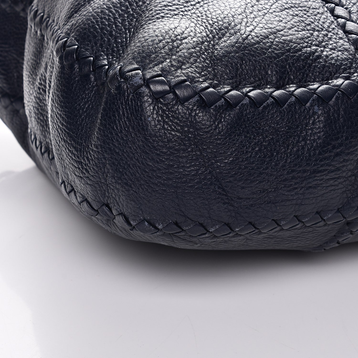 Bottega Veneta Washed Cervo Deerskin Large Hobo China Blue 14 of 16