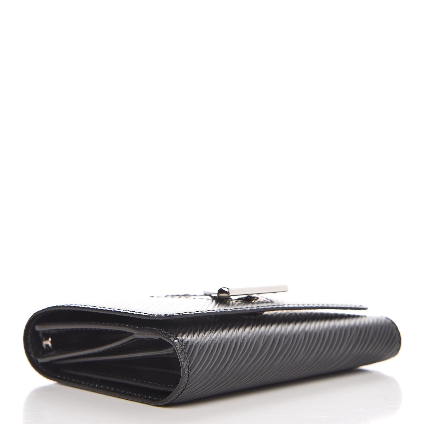 Epi Twist Compact Wallet Black