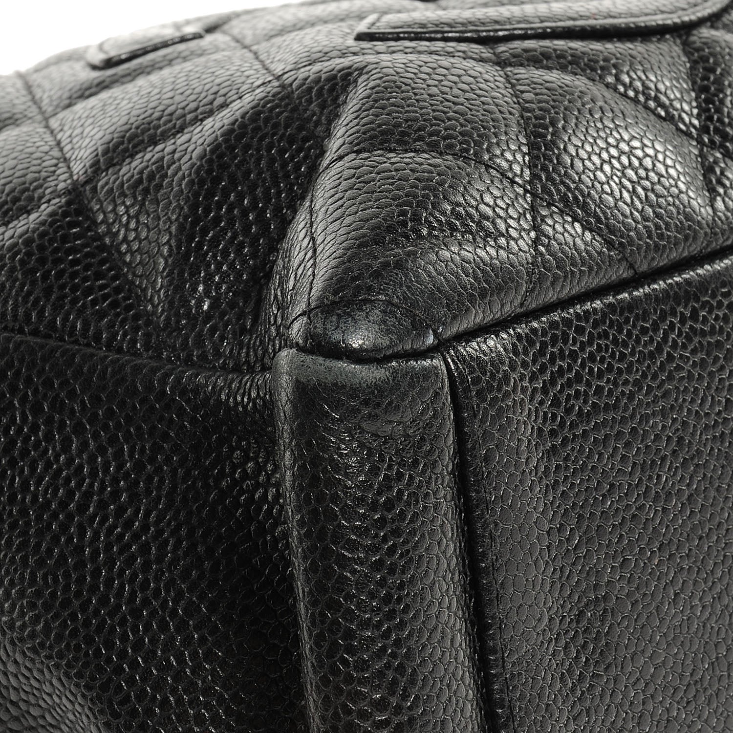 Chanel Caviar Petit Shopping Tote PST Black 5 of 9