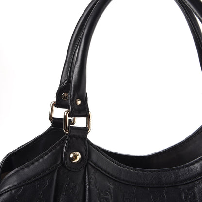 Gucci Guccissima Large Sukey Tote Black 11 of 13