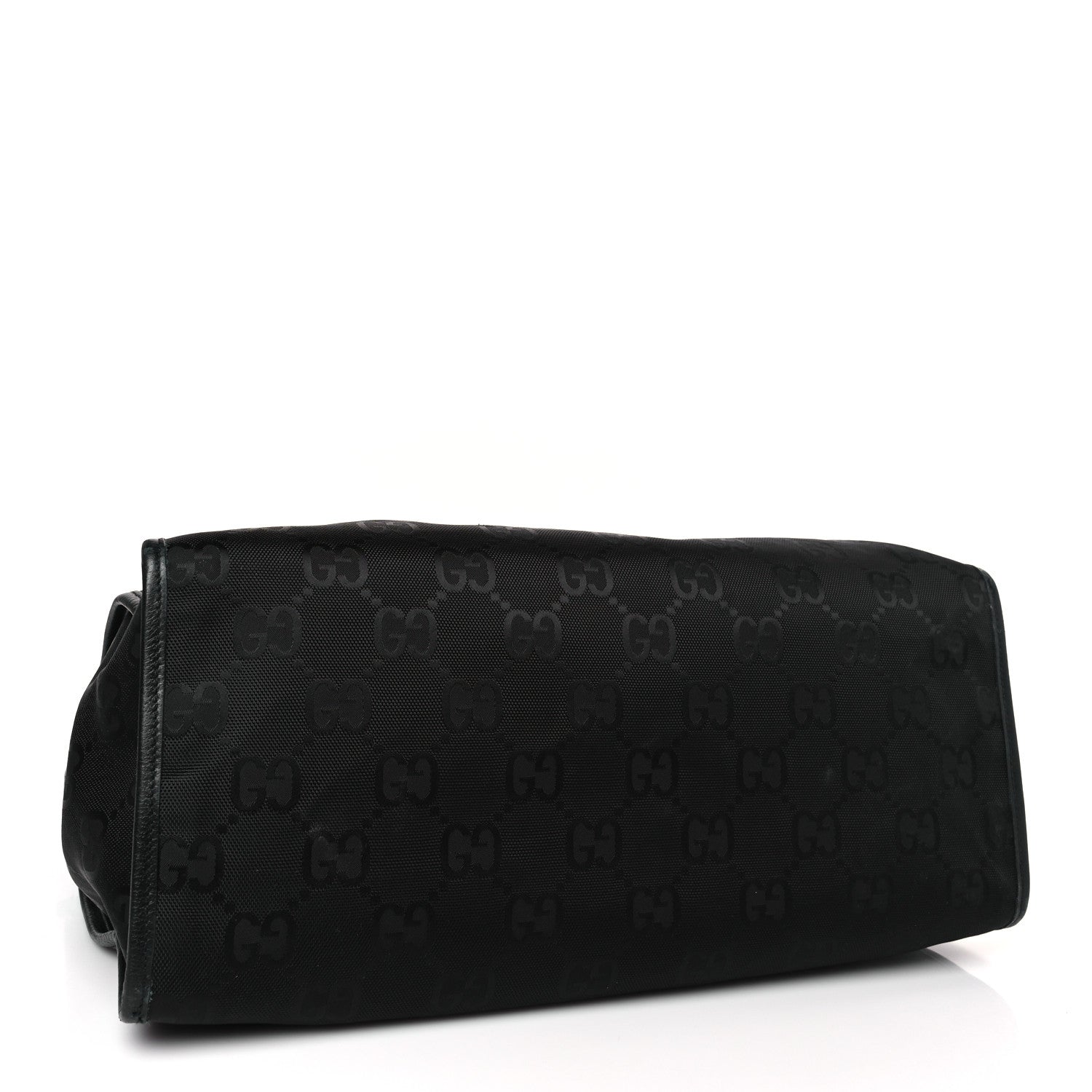 Gucci Econyl Nylon Monogram Large Off The Grid Tote Bag Black 4 of 9