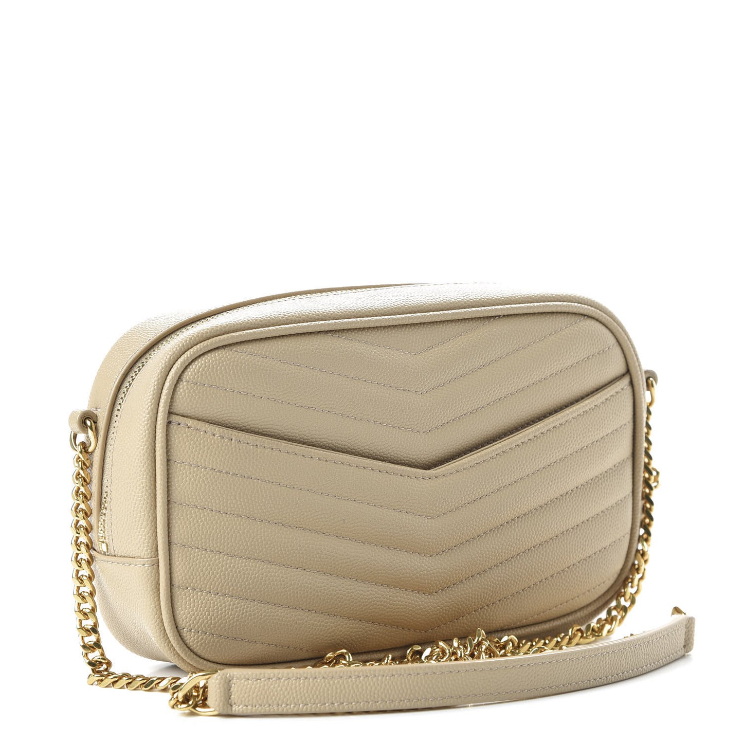 Grain De Poudre Matelasse Monogram Mini Lou Camera Bag New Powder