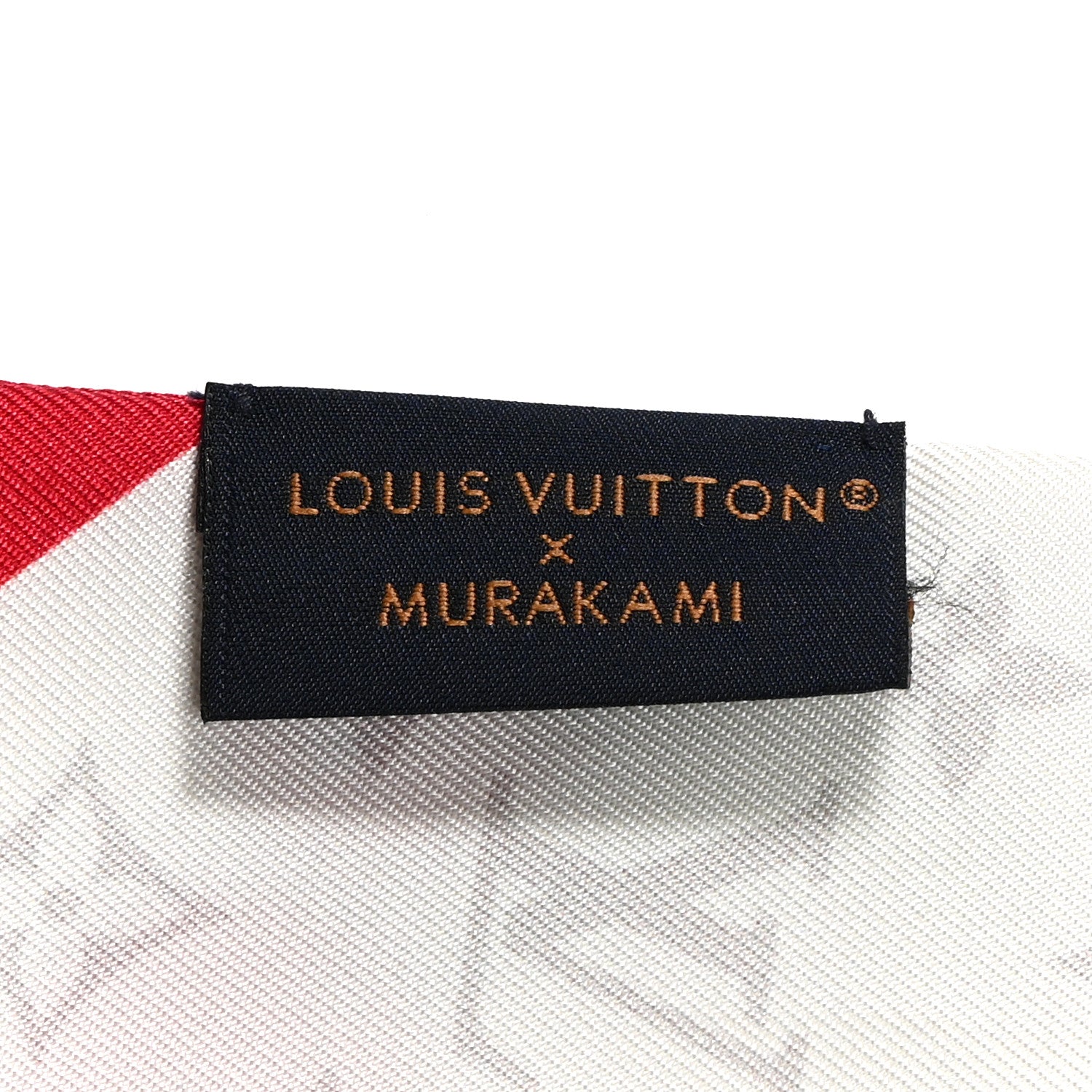 Louis Vuitton LV X TM Silk Monogram Cerises Bandeau White 3 of 4