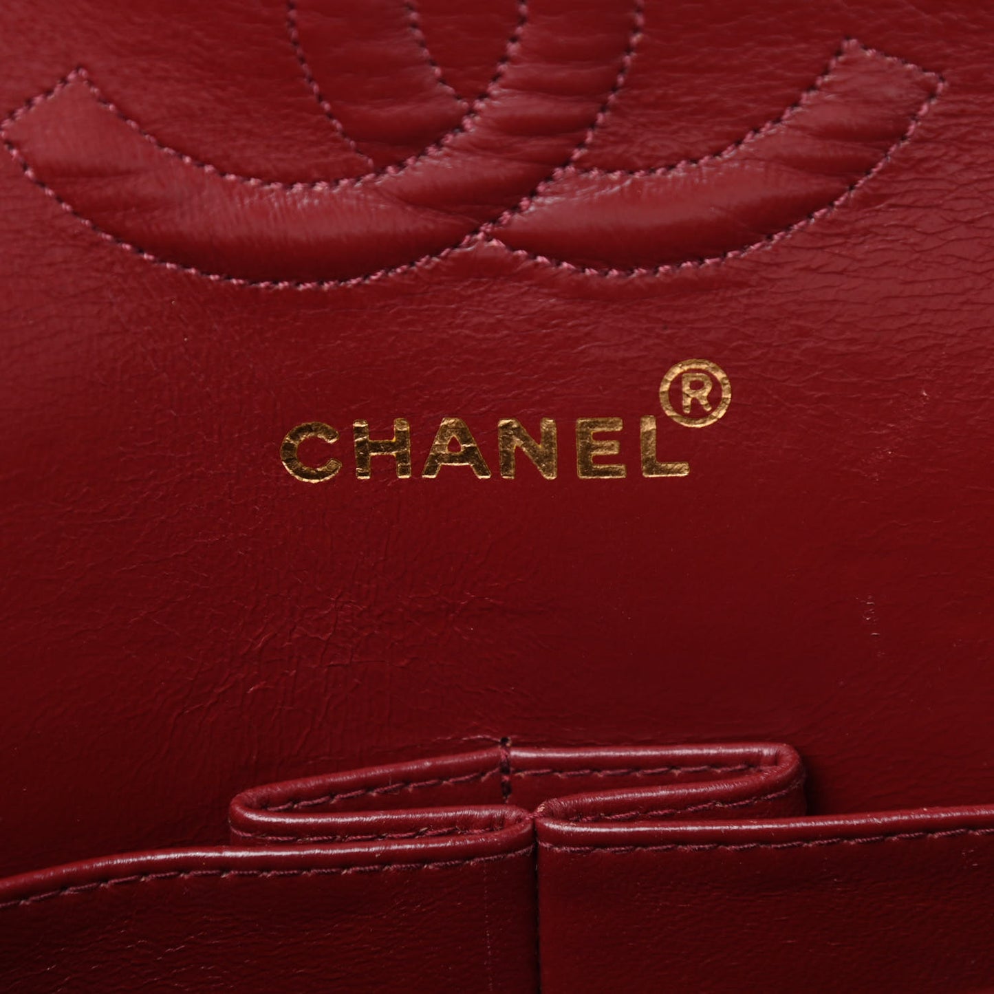 Lambskin Quilted Small Double Flap Black