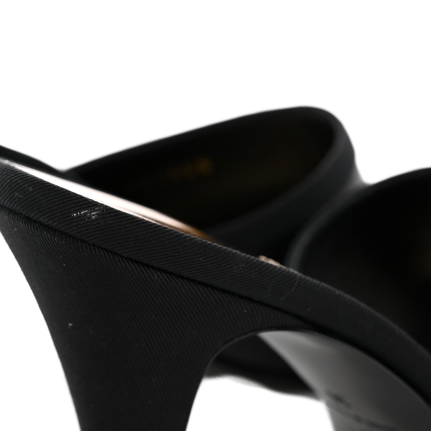 Chanel Lambskin Grosgrain CC Mules 36 Black 10 of 10