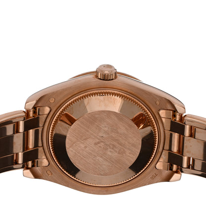 Rolex 18K Everose Gold Diamond Mother of Pearl 34mm Pearlmaster Datejust Watch Goldust Dream 81315 4 of 5