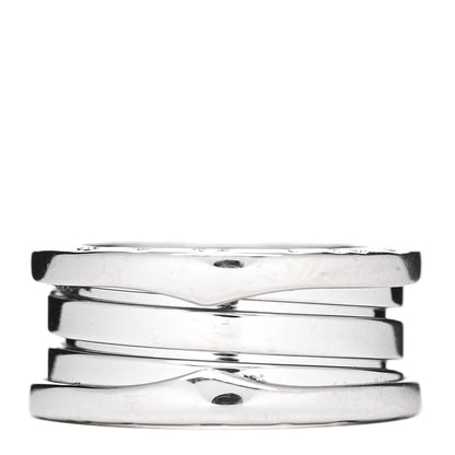 Bulgari 18K White Gold B.Zero1 Three-Band Ring 47 4 1 of 5