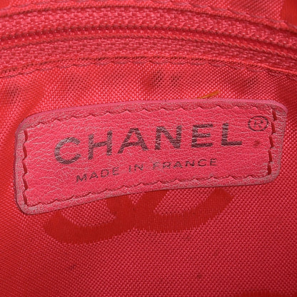 Chanel Calfskin Quilted Large Cambon Flap Black White 7 of 9