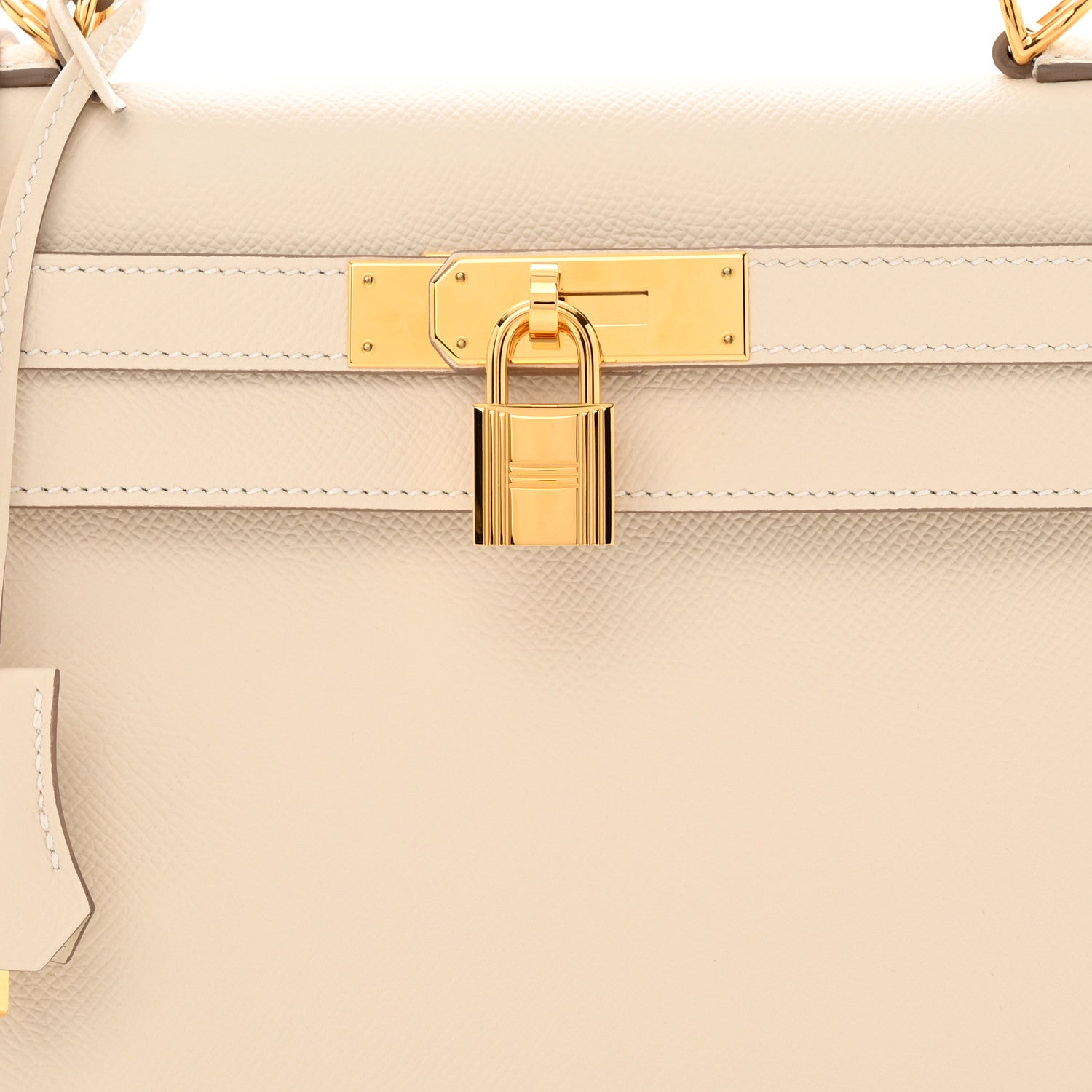 Hermes Epsom Kelly Sellier 28 Craie 8 of 11