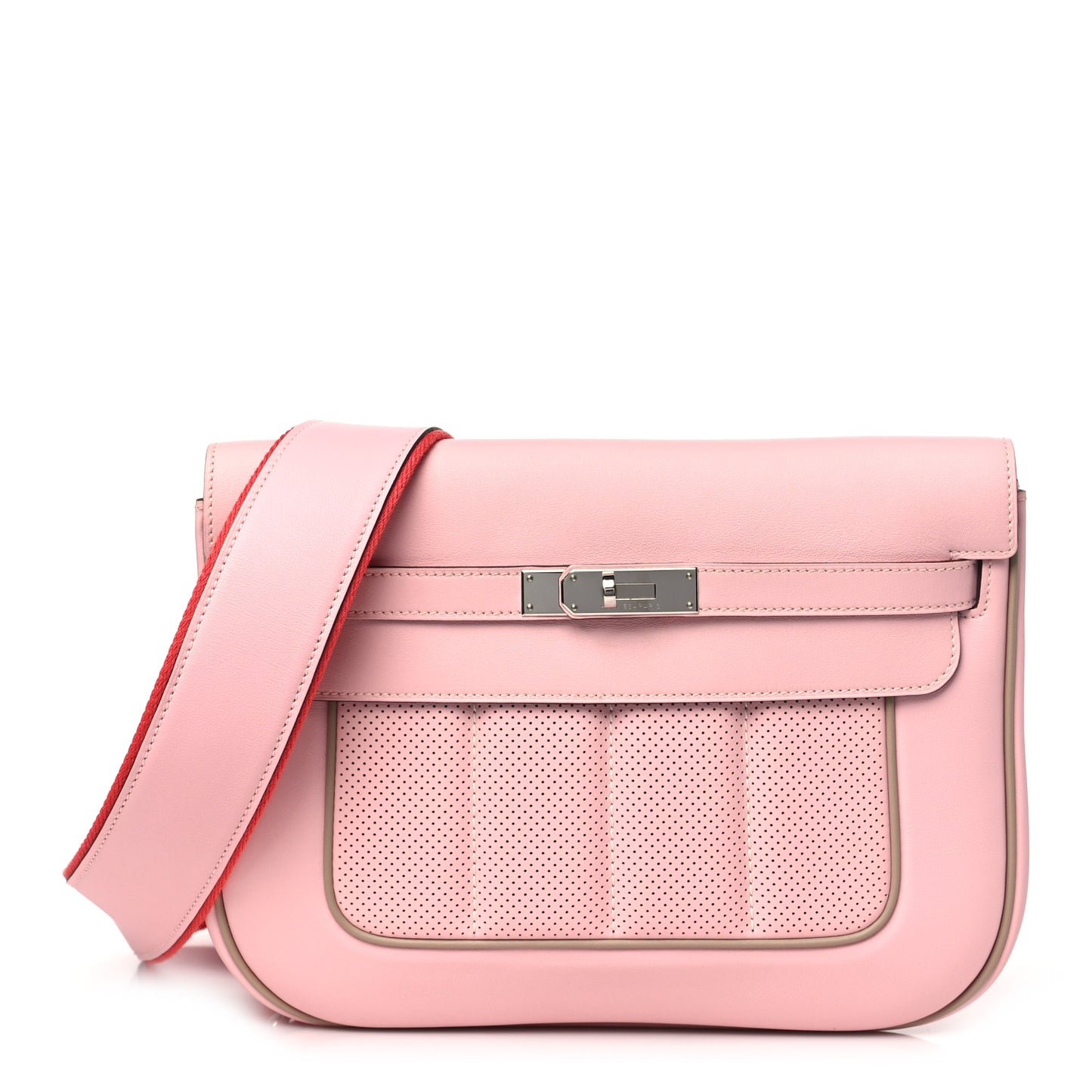 Veau Swift Sac Berline 28 Rose Sakura Argile