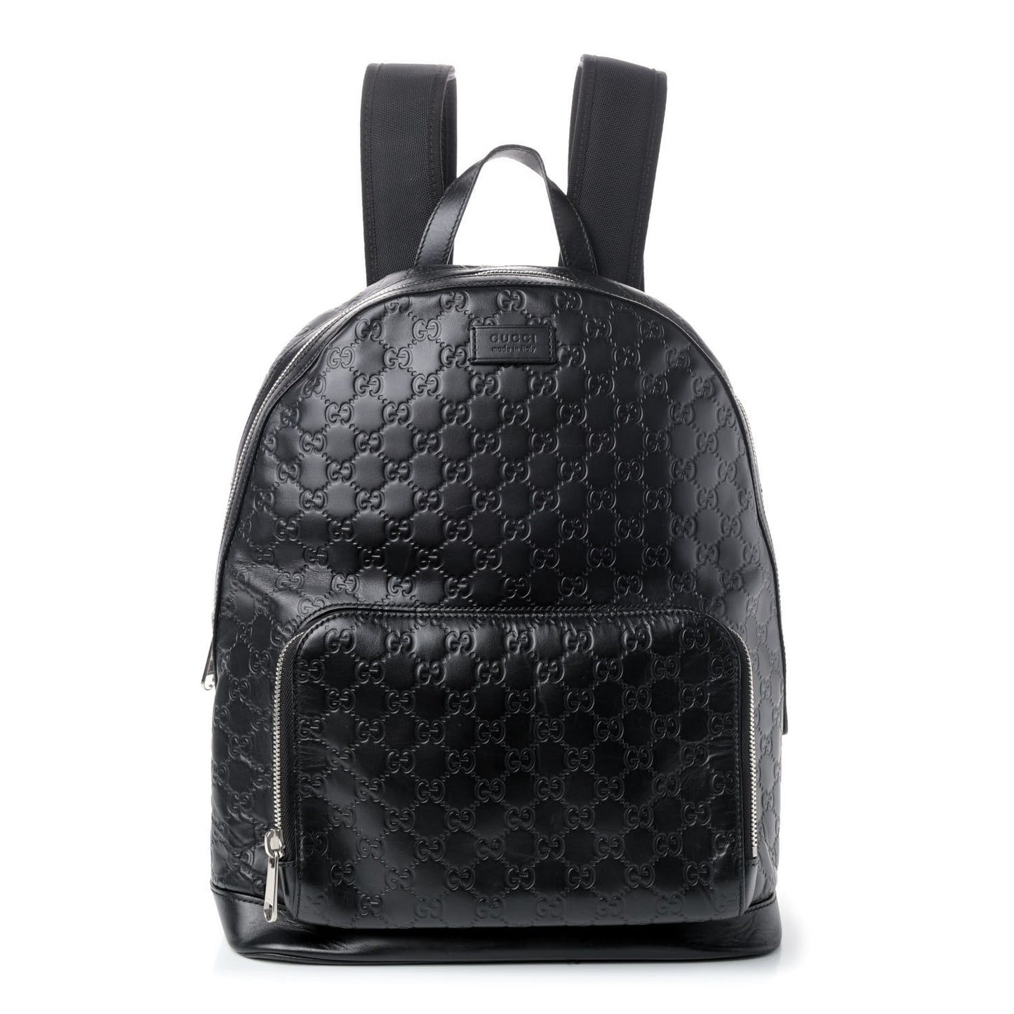Guccissima Signature Day Backpack Black