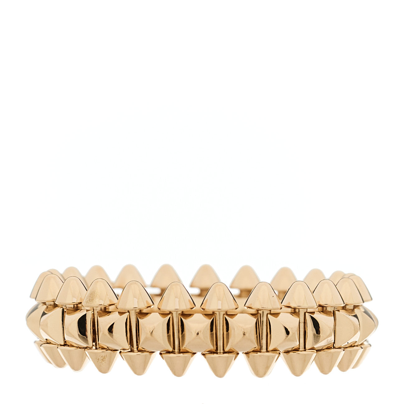 18K Pink Gold SM Clash De Cartier Ring 55 7.25